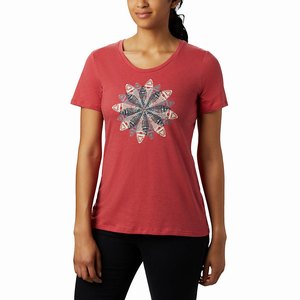 Columbia Camiseta Anytime™ Tee Mujer Rojos (791RFEMTW)